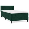vidaXL s&ouml;t&eacute;tz&ouml;ld b&aacute;rsony rug&oacute;s &aacute;gy matraccal 90 x 200 cm