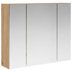 vidaXL F&uuml;rdőszobai t&uuml;k&ouml;rszekr&eacute;ny Műv&eacute;szi t&ouml;lgy 60 x 14,5 x 50 cm