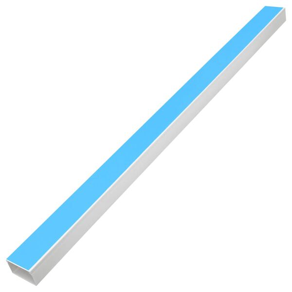 vidaXL &ouml;ntapad&oacute;s PVC k&aacute;belcsatorna 50 x 25 mm 10 m