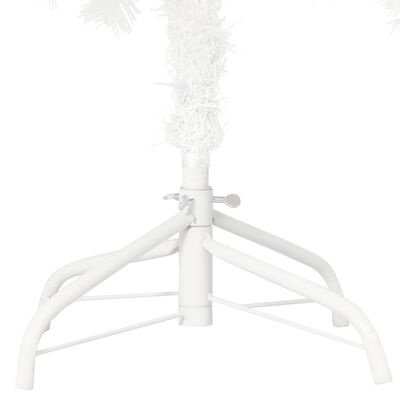 vidaXL fehér műkarácsonyfa LED-ekkel és gömbszettel 120 cm