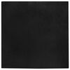 vidaXL Mű Ny&uacute;l Szőr Szőnyeg Olite Fekete 200 x 200 cm Poli&eacute;szter