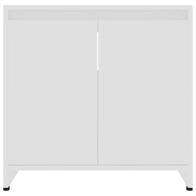 vidaXL fehér forgácslap fürdőszobaszekrény 60 x 33 x 61 cm