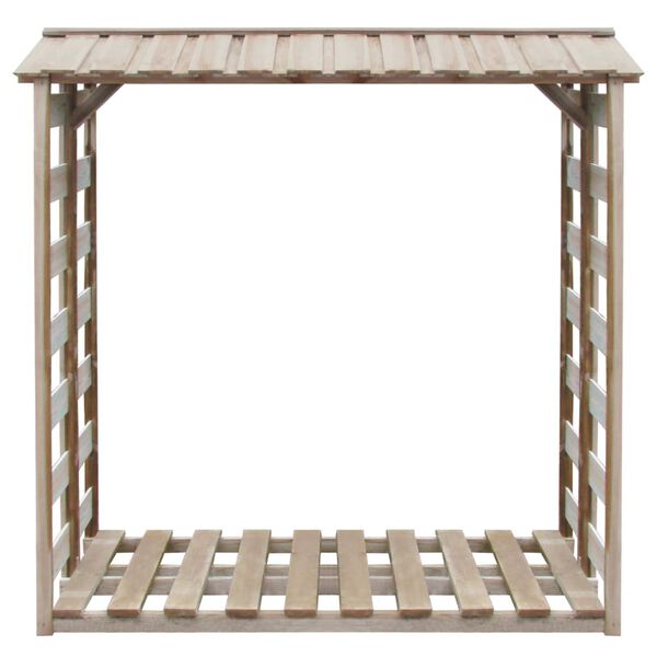 vidaXL impregnált fenyőfa tűzifatároló 150 x 90 x 176 cm