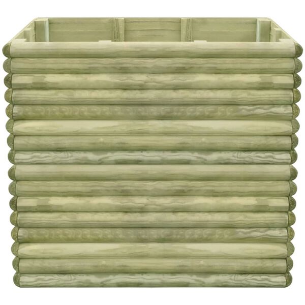 vidaXL impregnált fenyőfa kerti magaságyás 106 x 56 x 96 cm