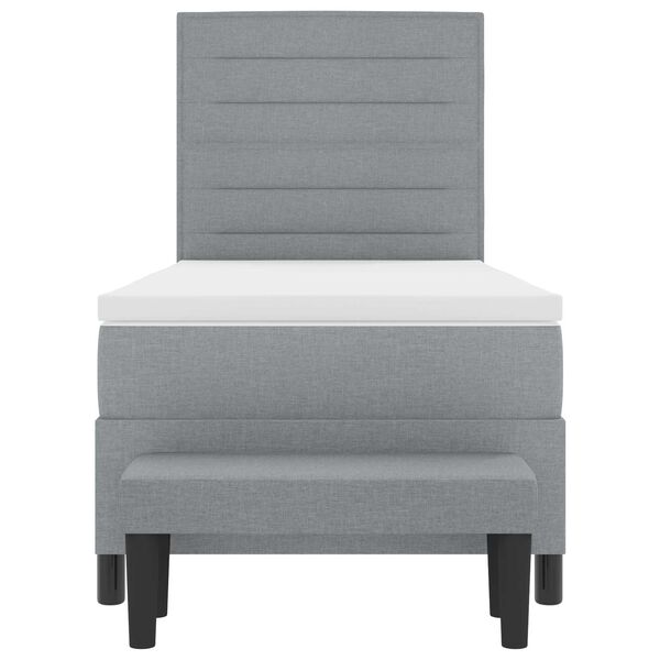 vidaXL Boxrug&oacute;s &aacute;gy matracmal Vil&aacute;gossz&uuml;rke 90 x 190 cm sz&ouml;vet