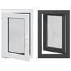 vidaXL D&ouml;nthető &eacute;s forgathat&oacute; pinceablak RISOR 60 x 100 cm PVC &eacute;s &Uuml;veg