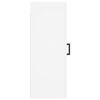 vidaXL feh&eacute;r szerelt fa fali szekr&eacute;ny 34,5 x 34 x 90 cm