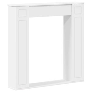 vidaXL Kandall&oacute;keret Feh&eacute;r 100 x 20 x 100 cm Szerelt Fa