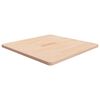 vidaXL kezeletlen t&ouml;m&ouml;r t&ouml;lgyfa n&eacute;gyzet asztallap 70x70x2,5 cm
