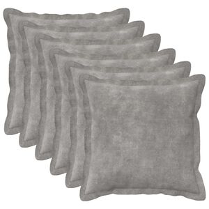 vidaXL P&aacute;rna 6 db HOUTEN Vil&aacute;gossz&uuml;rke 30 x 30 cm Mikrosz&aacute;las Pl&uuml;ss