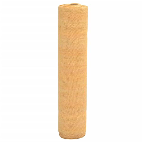 vidaXL homokszínű HDPE belátásgátló háló 1,5 x 25 m 75 g/m²