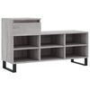 vidaXL sz&uuml;rke sonoma sz&iacute;nű szerelt fa cipősszekr&eacute;ny 102x36x60 cm