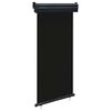 vidaXL fekete erk&eacute;ly oldalnapellenző 105 x 250 cm