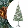 vidaXL Mű kar&aacute;csonyfa Z&ouml;ld 180 cm PVC &eacute;s Ac&eacute;l