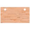 vidaXL t&ouml;m&ouml;r b&uuml;kkfa &iacute;r&oacute;asztallap 110 x 60 x 2,5 cm