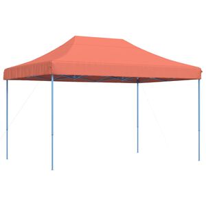 vidaXL terrakotta &ouml;sszecsukhat&oacute; felugr&oacute; rendezv&eacute;nys&aacute;tor 410x279x315 cm