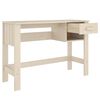 vidaXL HAMAR mézbarna tömör fenyőfa íróasztal 110 x 40 x 75 cm