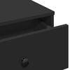 vidaXL fekete szerelt fa doh&aacute;nyz&oacute;asztal 60 x 45 x 31 cm