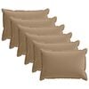 vidaXL P&aacute;rna 6 db HOUTEN T&oacute;psz&iacute;nű 40 x 60 cm Poli&eacute;szter