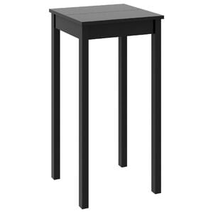 vidaXL fekete MDF b&aacute;rasztal 55 x 55 x 107 cm