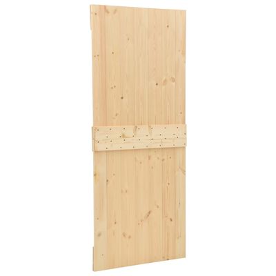 vidaXL tömör fenyőfa ajtó 90 x 210 cm