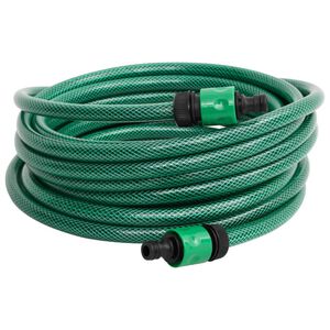 vidaXL medence t&ouml;mlő z&ouml;ld 10 m PVC