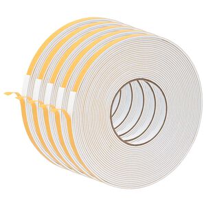 vidaXL &Ouml;ntapad&oacute; habszalag 5 db Feh&eacute;r 10mm x 10m CR Hab