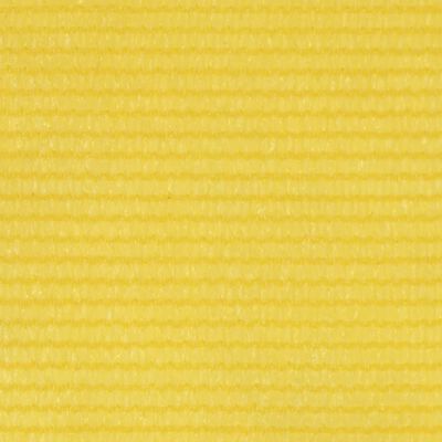 vidaXL sárga HDPE erkélytakaró 120 x 600 cm
