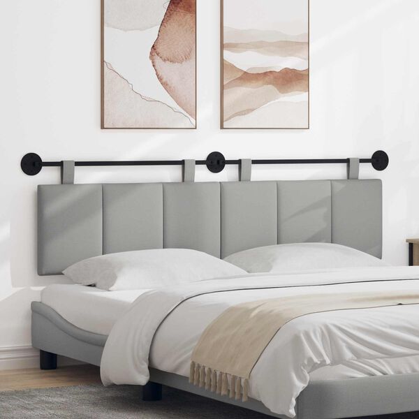 vidaXL Fali Fejt&aacute;mla Cs&iacute;kos Felhősz&uuml;rke 190 x 55 x 5 cm sz&ouml;vet