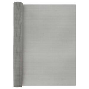 vidaXL H&aacute;l&oacute;s K&eacute;pernyő 60 x 500 cm 60 Mesh Rozsdamentes ac&eacute;l 201 Ez&uuml;st