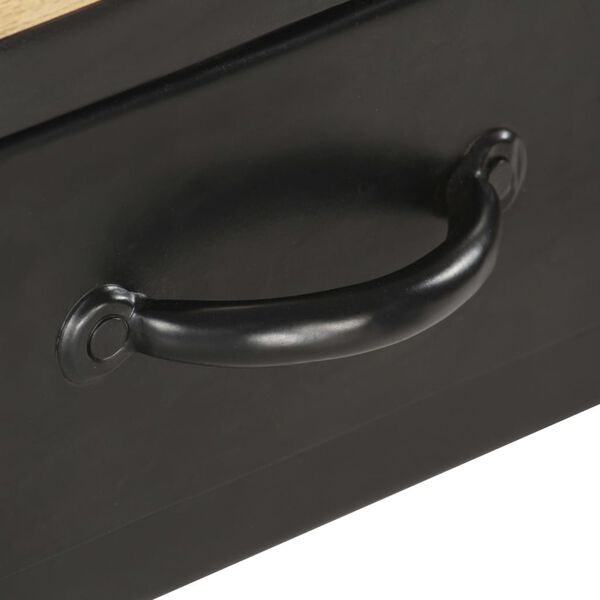 vidaXL t&ouml;m&ouml;r mang&oacute;fa doh&aacute;nyz&oacute;asztal 100 x 60 x 40 cm