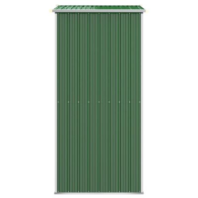 vidaXL zöld horganyzott acél kerti fészer 192x108x223 cm