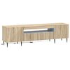 vidaXL LED TV szekr&eacute;ny HAARLEM 153 x 35 x 43 cm Sonoma T&ouml;lgy