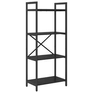 vidaXL K&ouml;nyvespolc 4 szintes 56 x 34 x 133,5 cm Szerelt Fa