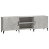 vidaXL betonsz&uuml;rke szerelt fa TV-szekr&eacute;ny 150 x 30 x 50 cm