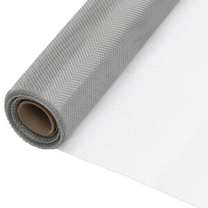 vidaXL ez&uuml;stsz&iacute;nű rozsdamentes ac&eacute;lh&aacute;l&oacute; 80 x 2000 cm