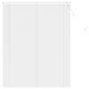 vidaXL Zsaluzia &Aacute;ll&iacute;that&oacute; Feh&eacute;r 150 x 120 cm PVC