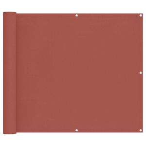 vidaXL Erk&eacute;ly Sz&uacute;nyogh&aacute;l&oacute; Terrakotta 100 x 800 cm Oxford Sz&ouml;vet