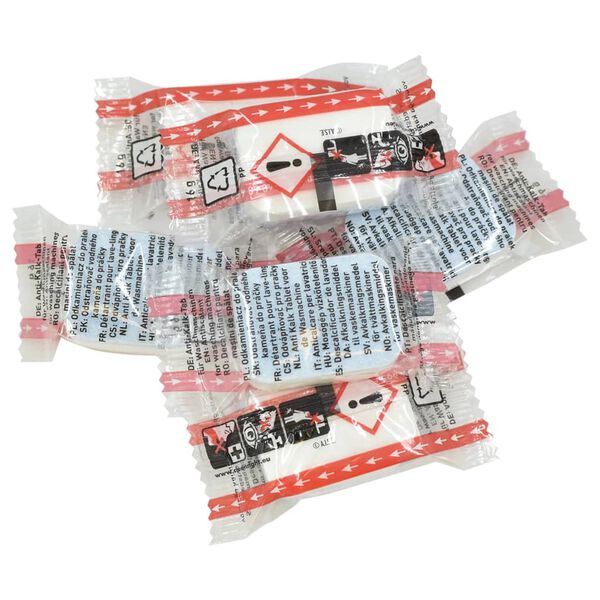 vidaXL 200 db mosógéptabletta vízkő és szennyeződések ellen