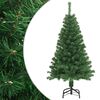 vidaXL z&ouml;ld PVC műkar&aacute;csonyfa vastag &aacute;gakkal 150 cm
