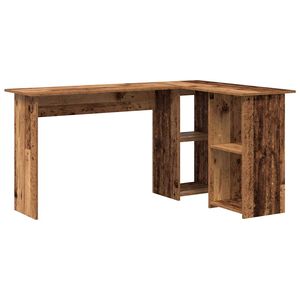 vidaXL Asztal &Ouml;reg fa 142 x 102 x 73 cm Szerelt Fa