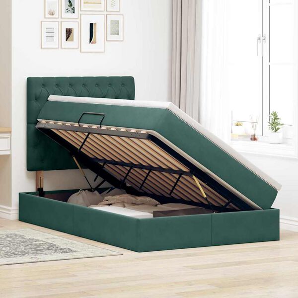 vidaXL &Aacute;gy t&aacute;rol&oacute;val &eacute;s LED l&aacute;mp&aacute;val S&ouml;t&eacute;tz&ouml;ld 120 x 200 cm B&aacute;rsony