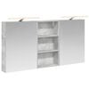vidaXL F&uuml;rdőszobai Szekr&eacute;ny Szett 3 db 140 x 14,5 x 70 cm Szerelt fa