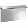 vidaXL Csiga ker&iacute;t&eacute;s 16 db 50 x 3,5 x 25 cm Horganyzott Ac&eacute;l Ez&uuml;st
