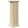 vidaXL sonoma t&ouml;lgy szerelt fa bemutat&oacute;&aacute;llv&aacute;ny t&aacute;rol&oacute;val 31x30x90 cm