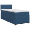 vidaXL Boxspring &aacute;gy matraccal fejt&aacute;ml&aacute;val K&eacute;k 90 x 200 cm Sz&ouml;vet