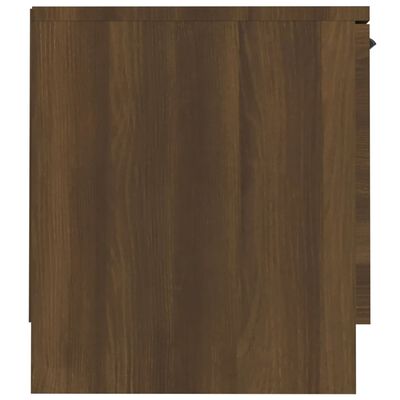 vidaXL barna tölgy színű szerelt fa TV-szekrény 140 x 35 x 40 cm