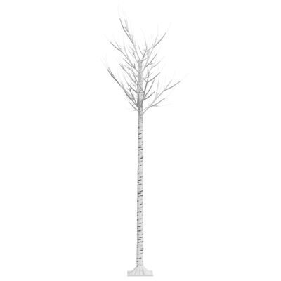 vidaXL 200 LED-es bel-/kültéri kék fűzfa karácsonyfa 2,2 m