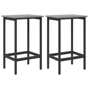vidaXL B&aacute;rsz&eacute;k 2 db Sz&uuml;rke Sonoma 40 x 32 x 64 cm Szerelt Fa