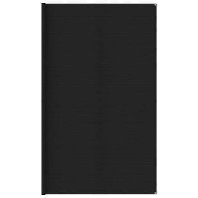 vidaXL fekete sátorszőnyeg 400 x 500 cm